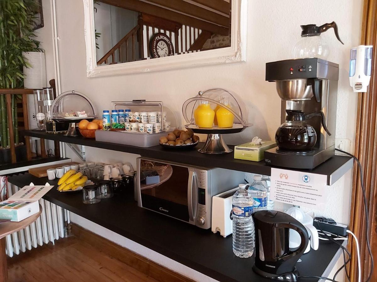 Logis Des Bessons Bed and Breakfast Migron Eksteriør billede